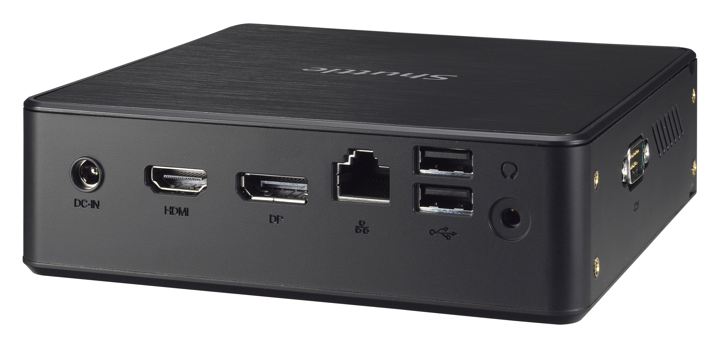 Shuttle Nano PC NC10U , Intel Celeron 4205U, 1x HDMI, 1x DP, 1x 2.5″ bay, 1x M.2, 1x LAN, 1x COM, Wifi, 24/7 permanent operation, incl. VESA & Stand image 8