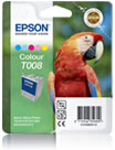 Epson T008 - Série "Perroquet" cyan, magenta, jaune, cyan clair, magenta clair