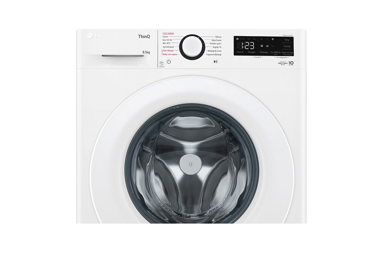 LG F82AV33WHS washing machine Front-load – image 4