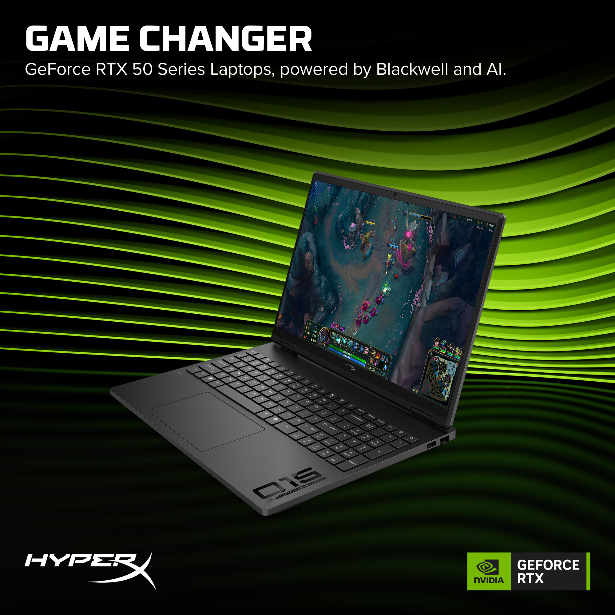 HP HyperX OMEN 15 inch Gaming Laptop PC 15-gb0002na – image 8