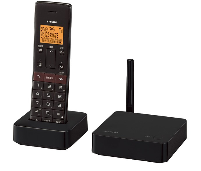 Sharp JD-SF1CL-T telephone DECT telephone Brown – image 2