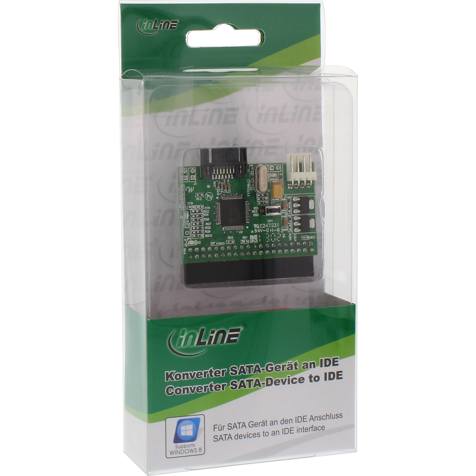 InLine IDE to SATA Converter SATA device to IDE – image 3