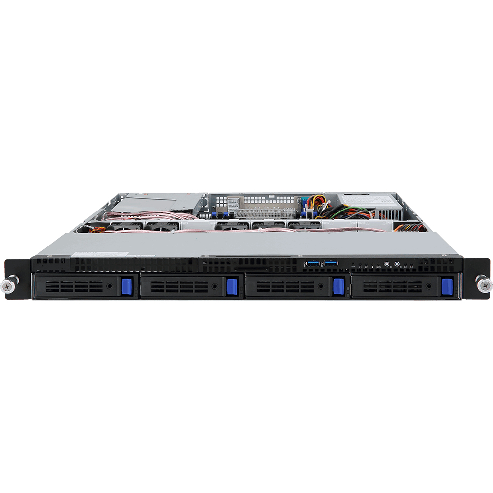 GIGABYTE R120-T34 BGA 2601 Rack (1U) Black – image 2