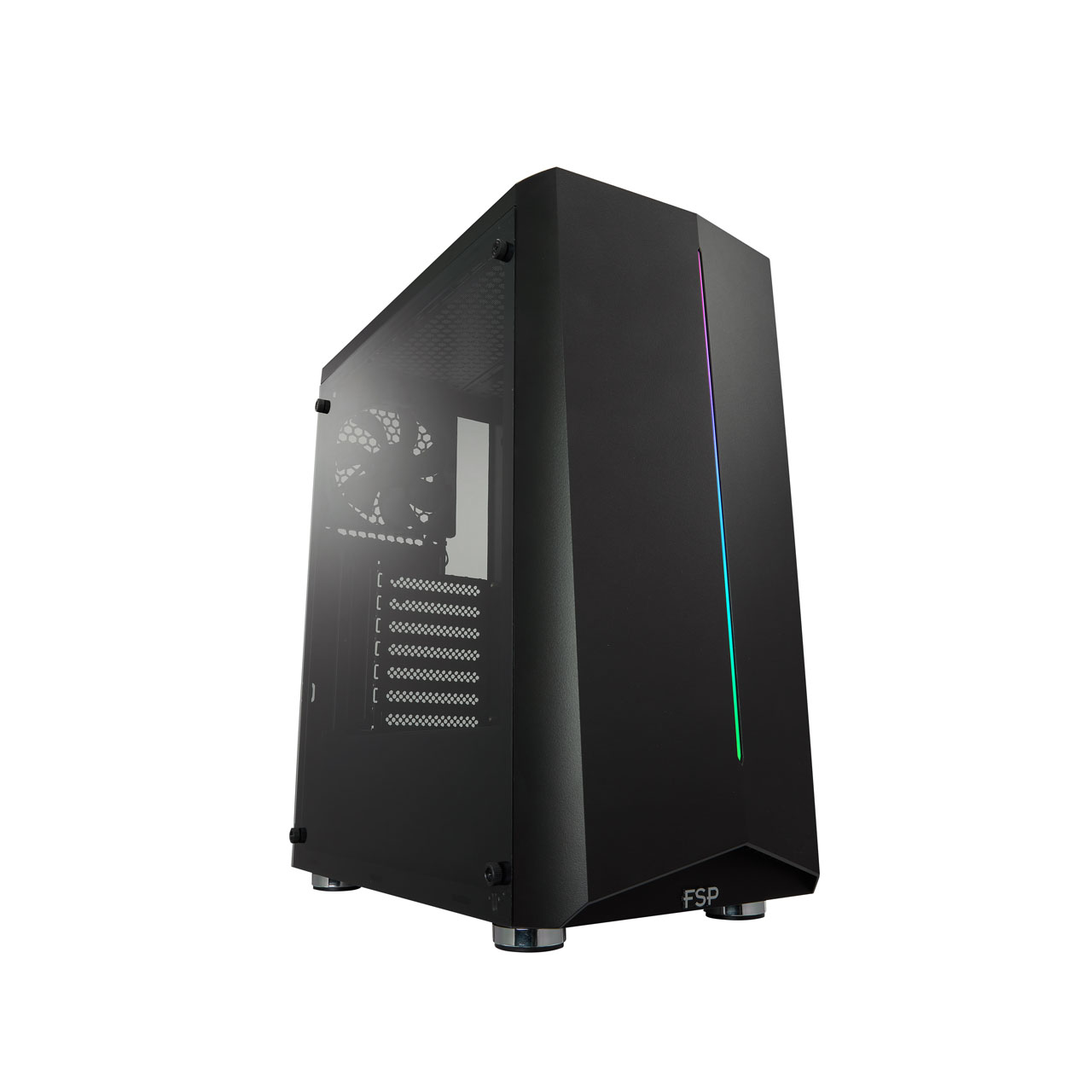 FSP CMT150 Midi Tower Black image 1