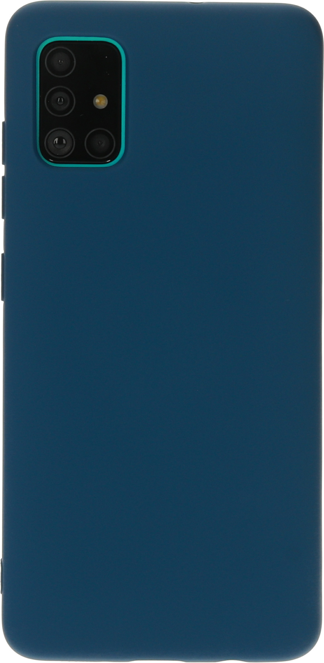 Mobiparts Silicone Cover Samsung Galaxy A51 (2020) Blueberry Blue – image 2