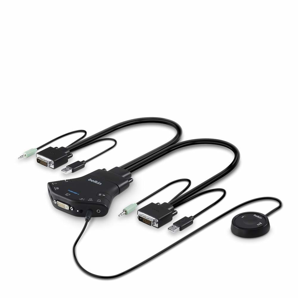 Linksys F1DN102F KVM switch Black