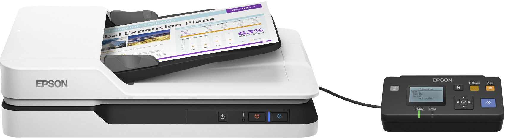 Epson WorkForce DS-1630 Flatbed scanner