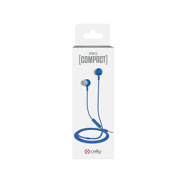 Celly PCSTEREO35BL headphones/headset Wired In-ear Calls/Music Blue – image 3