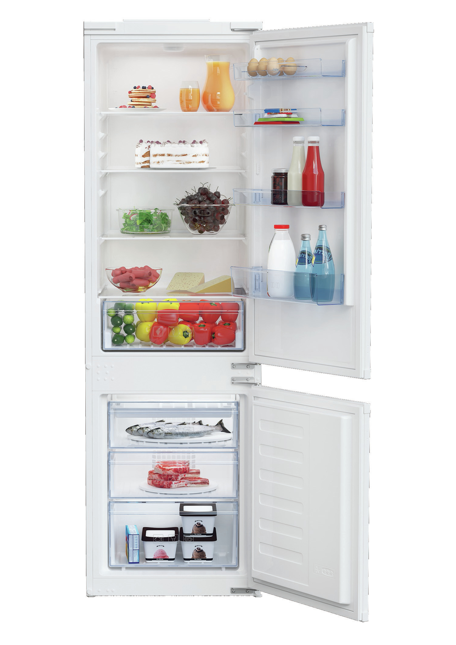 Beko BCHA275K3SN — vue 1 sur 2