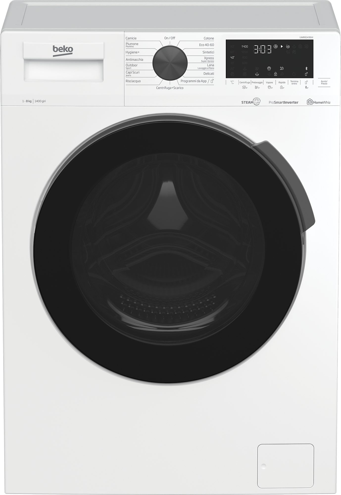 Beko UWR81436AI — vue 1 sur 4
