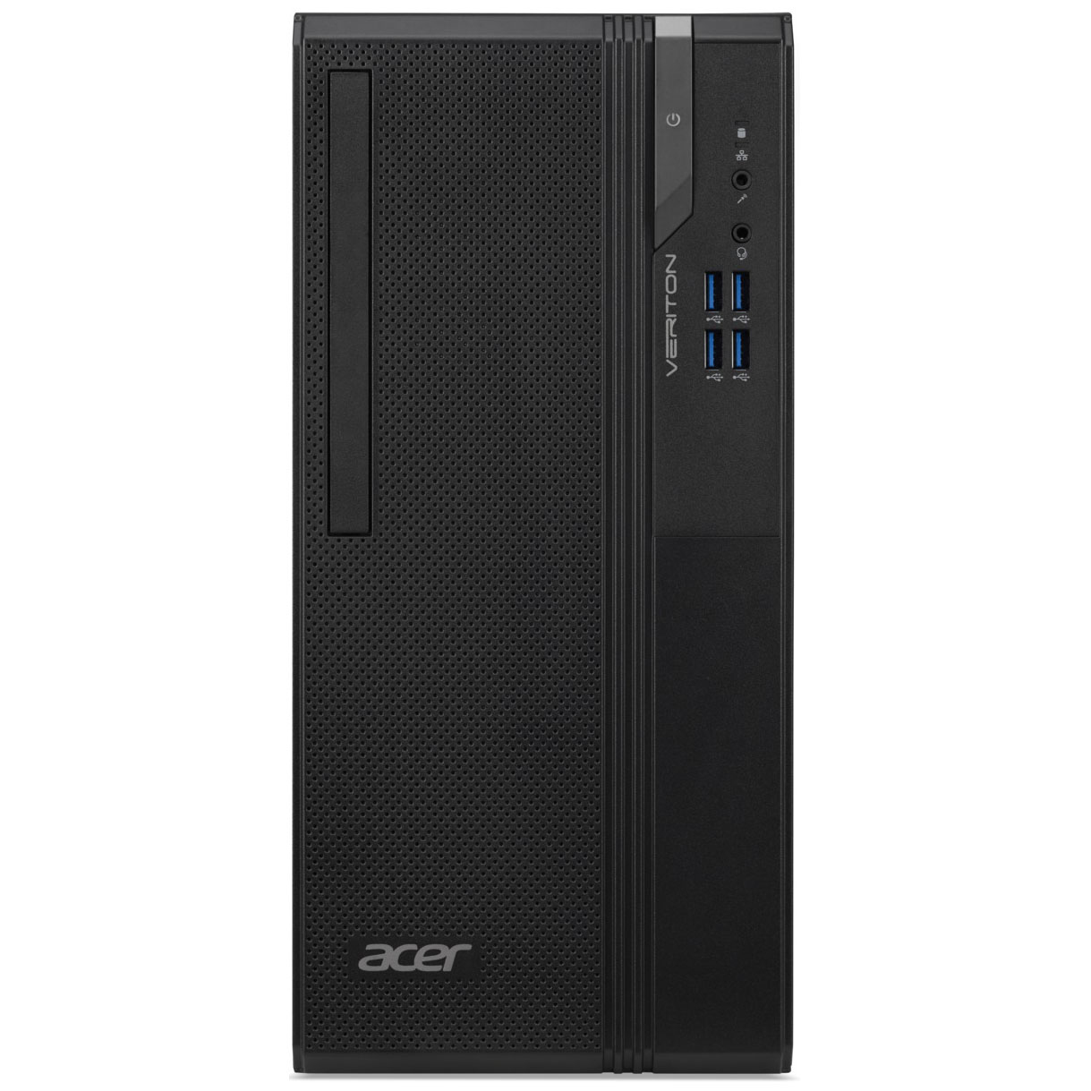 Acer Veriton VES2740G Intel® Core™ i3 i3-10100 4 GB DDR4-SDRAM 256 GB SSD Windows 10 Pro Mini Tower PC Black image 1