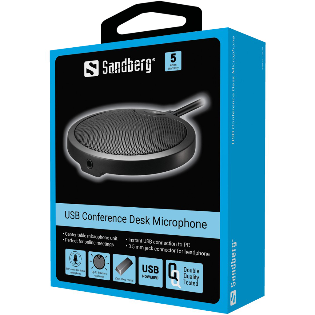 Sandberg USB Conference Desk Microphone image 4