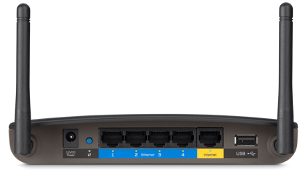 Linksys EA2750 wireless router Dual-band (2.4 GHz – image 2