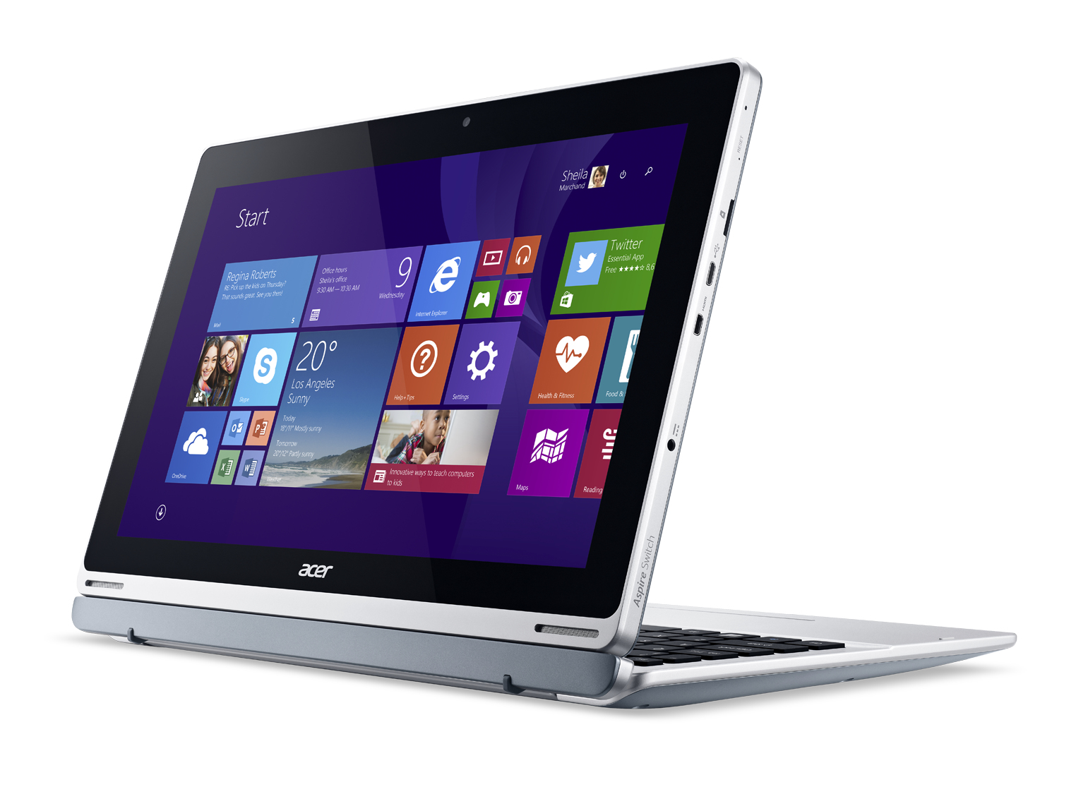 Acer Aspire Switch 11 SW5-111P-13FX Intel Atom® Z3745 Laptop – image 3