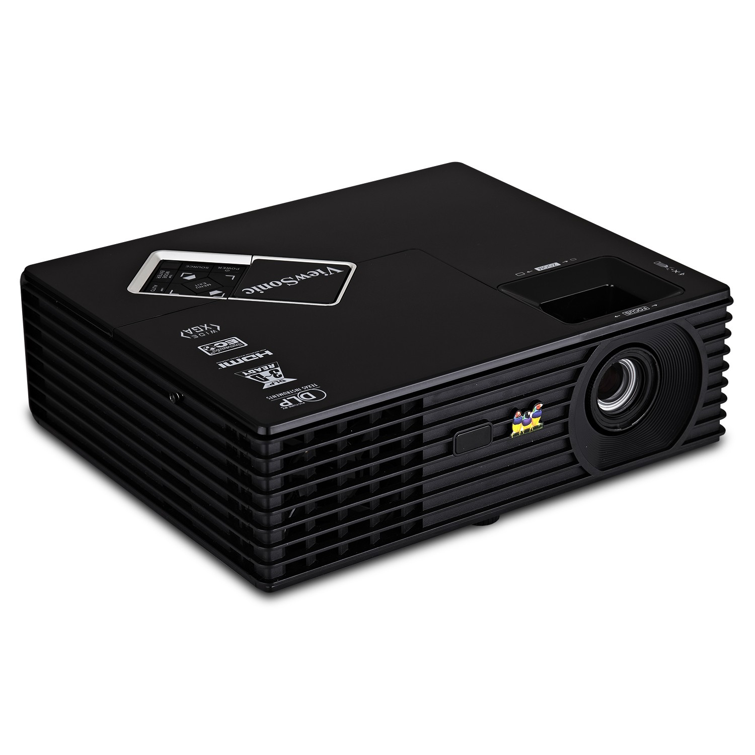 Viewsonic PJD5533W data projector Standard throw projector 2800 ANSI lumens DLP WXGA (1280x800) 3D Black