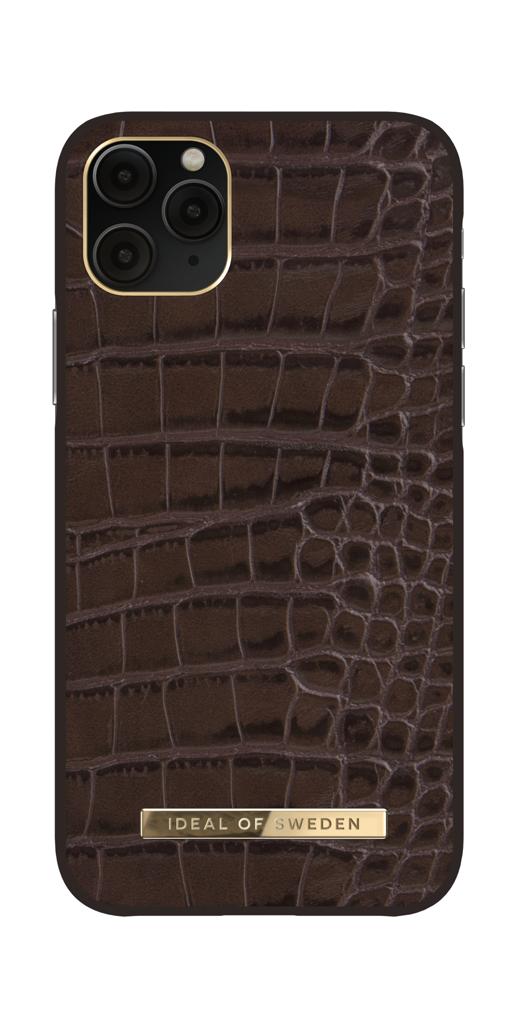 iDeal of Sweden Atelier Case iPhone 11P/XS/X Deep Walnut Croco – image 3