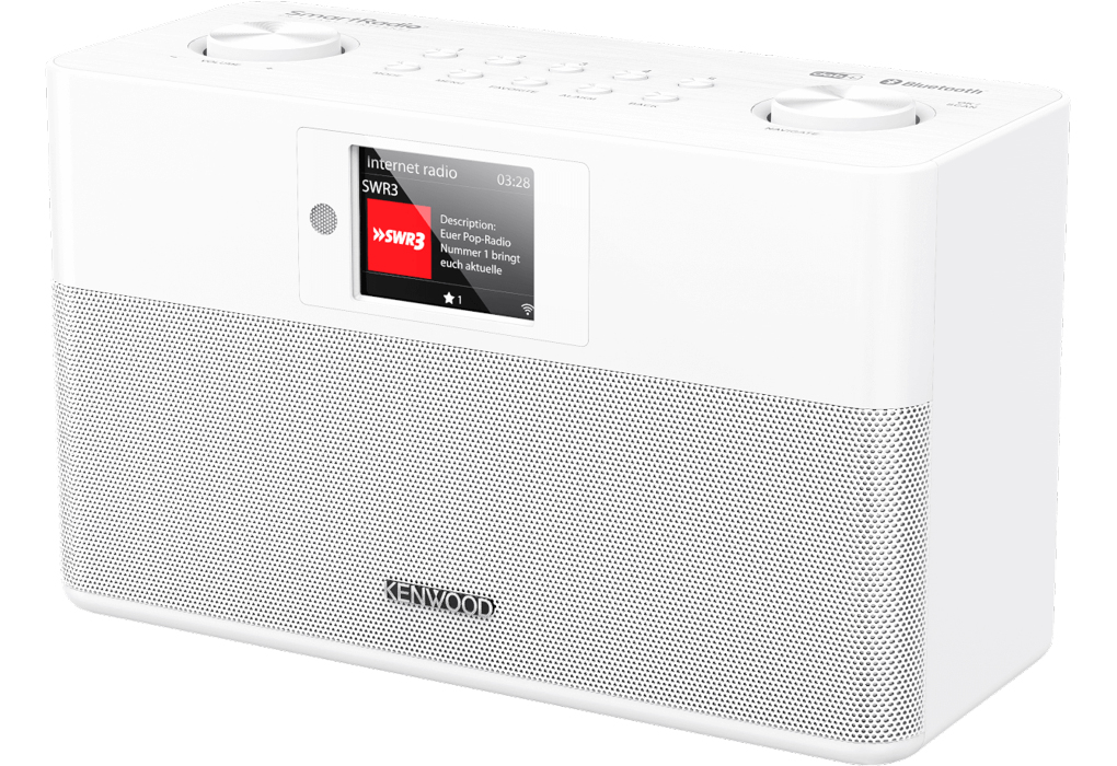 Kenwood CR-ST100S-W radio Internet Bianco