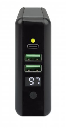 MANHATTAN 4in1 Reiseladegerät und Powerbank 8.000mAh