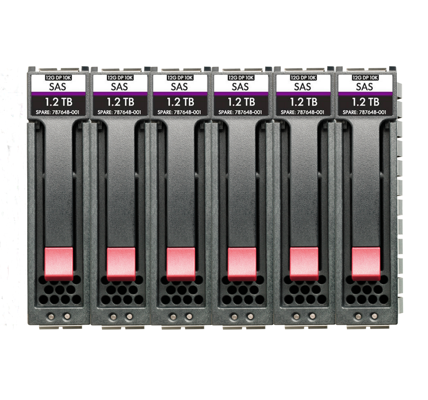 6 X MSA 2.4TB 12G SAS 10K SFF PACK COM 6 HDS PARA STORAGE=14.4TB