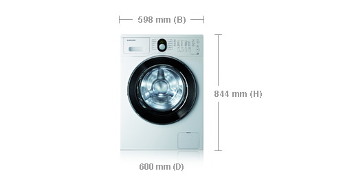 Samsung WF8704ASA washing machine Front-load – image 2