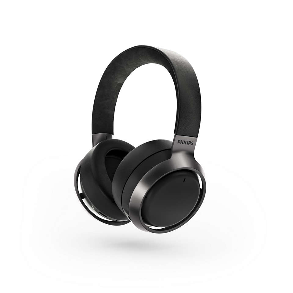 Philips Fidelio Headset Kabel & Trådlös Huvudband Samtal/musik Bluetooth Svart