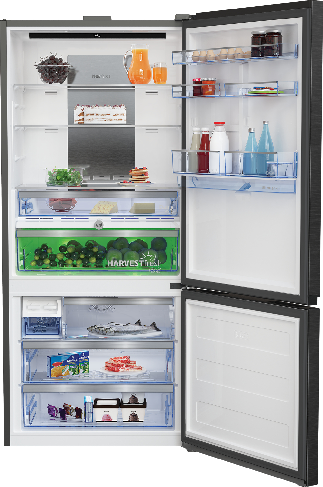 Beko KG730 fridge-freezer Freestanding – image 3