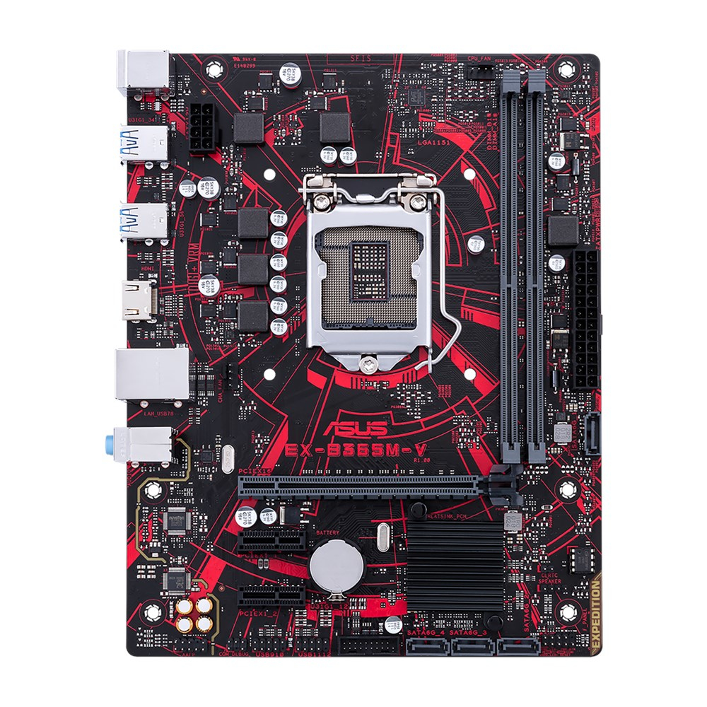 ASUS EX-B365M-V Intel B365 LGA 1151 (Socket H4) micro ATX