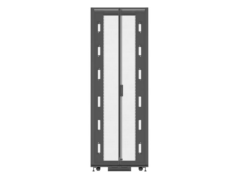 Vertiv VR3157TAA rack cabinet 48U Freestanding rack Black, Transparent – image 4