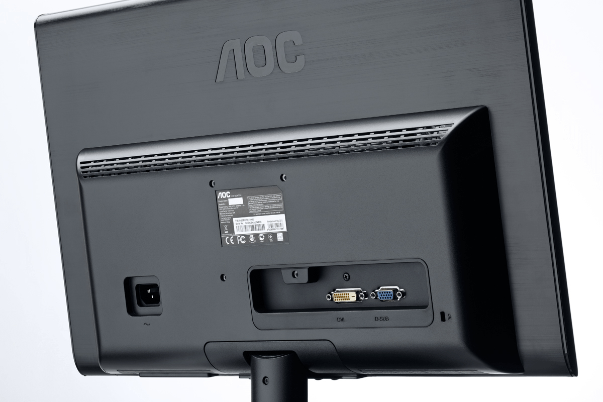 AOC E2250SWDAK computer monitor 54.6 cm (21.5″) 1920 x 1080 pixels Full HD Black image 12