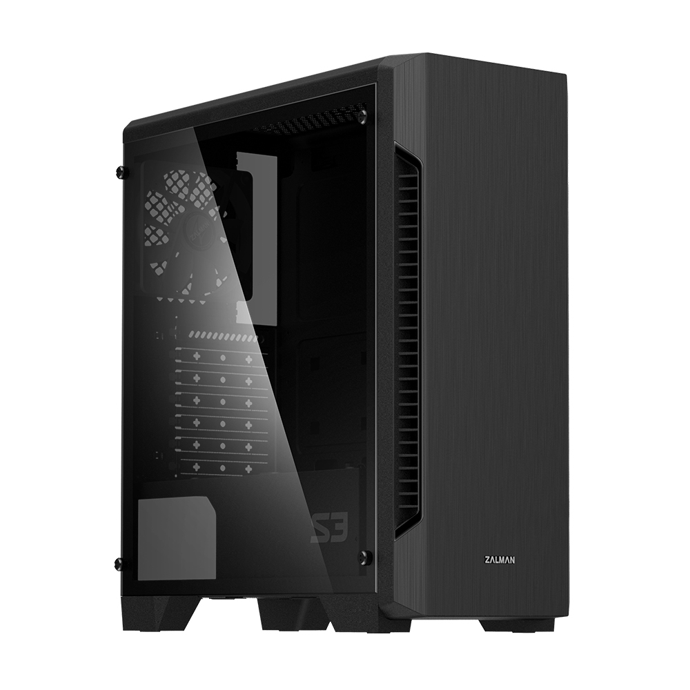 Zalman S3 TG computer case Midi Tower Black image 3