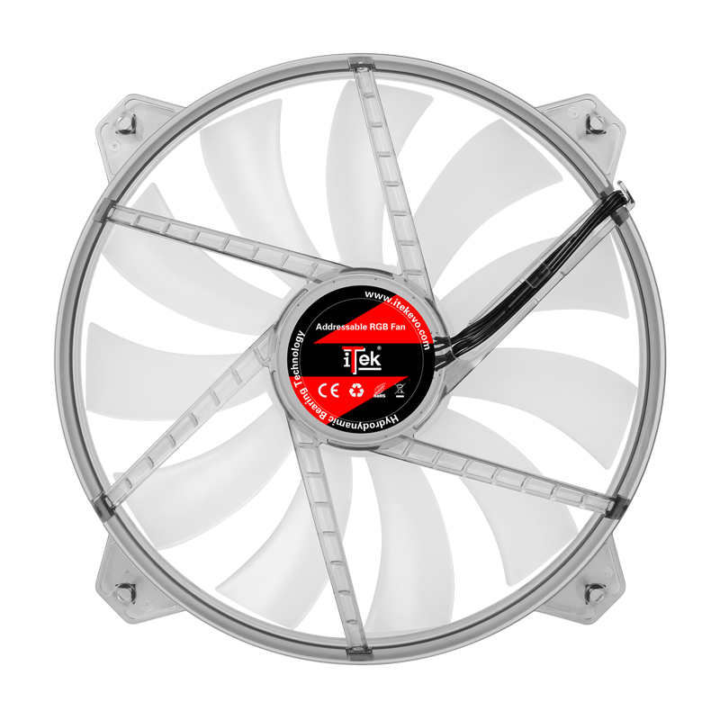 itek ITCFTRDA20 computer cooling system Computer case Fan 20 cm Brown image 11