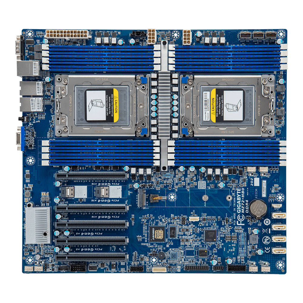 AMD ROME DP BOARD,E-ATX, 16 DIMMS DDR4,2 X 1GBE LAN PORTS,1 X 10/100/1G MANAGEME