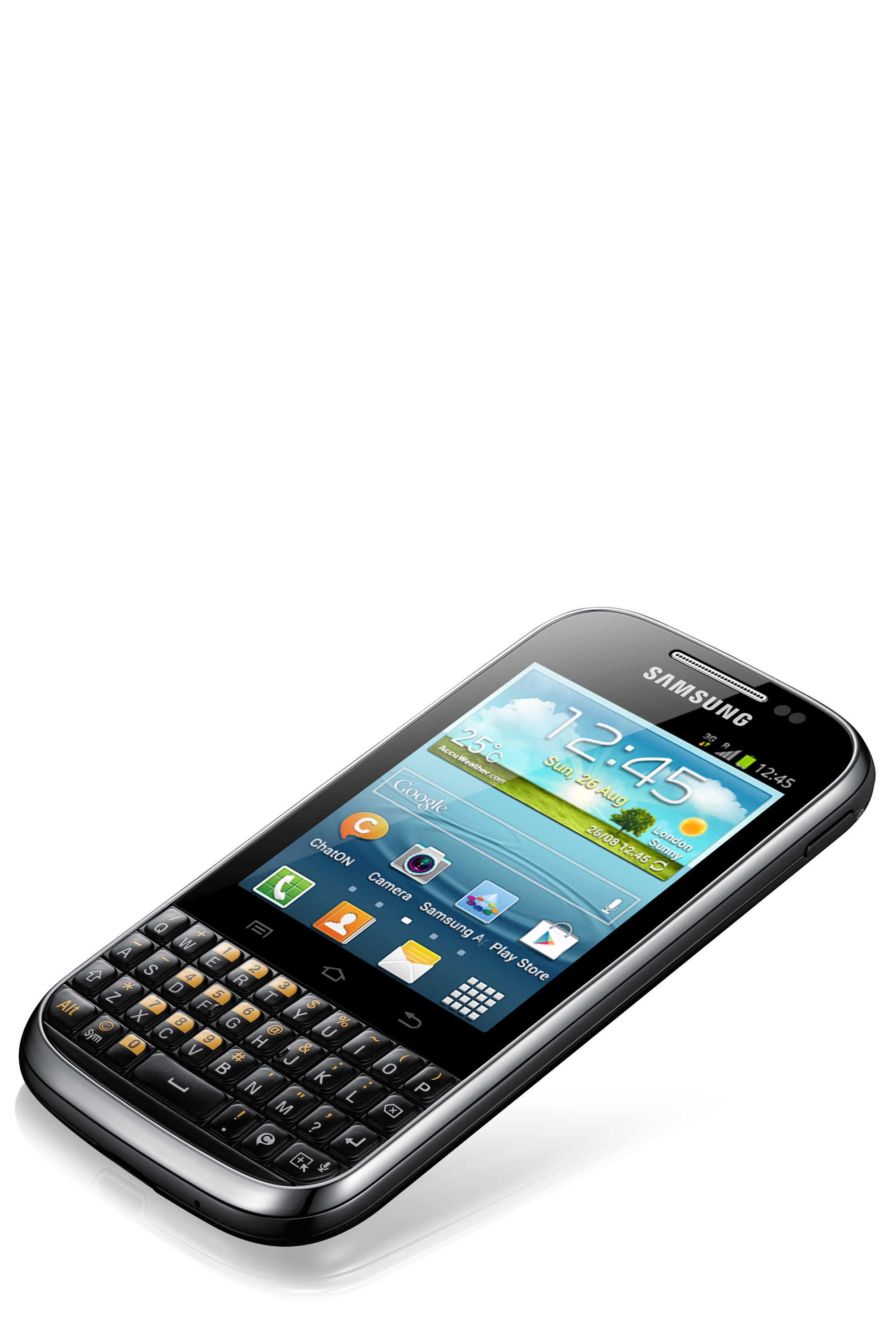 Samsung Galaxy Ch@t 7.62 cm (3") Single SIM Android 4.0 3G Micro-USB B 4 GB 1200 mAh Black – image 9