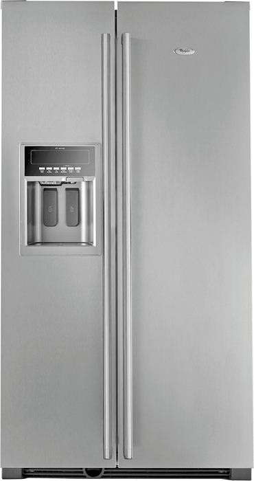 Whirlpool WSP5596A+X side-by-side refrigerator Freestanding