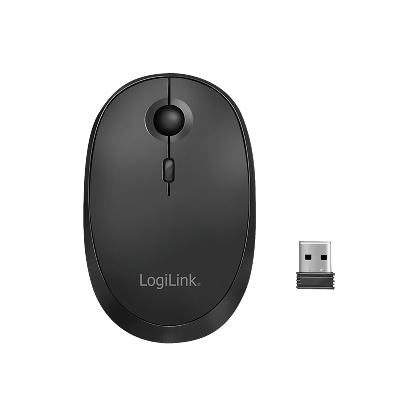 LogiLink ID0204 mouse Office Ambidextrous RF Wireless + Bluetooth 1600 DPI – image 2