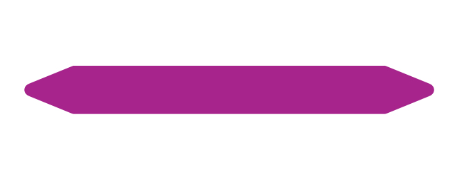 Brother LTZ1L052FPIP self-adhesive label Purple 130 pc(s)