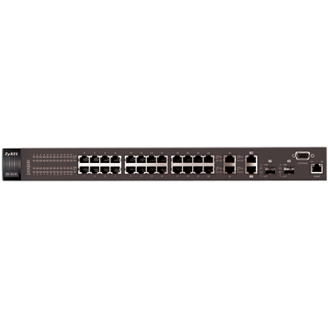 Zyxel ES3124PWR network switch L2+ Power over Ethernet (PoE) Black – image 2