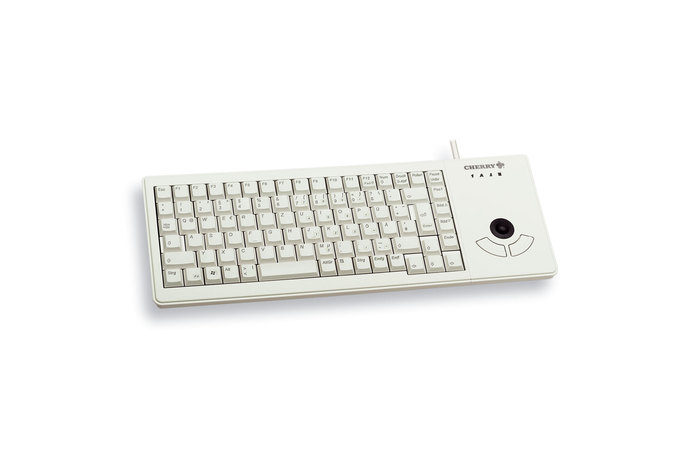 Cherry XS Trackball keyboard Universal USB QWERTZ German Grey – image 2