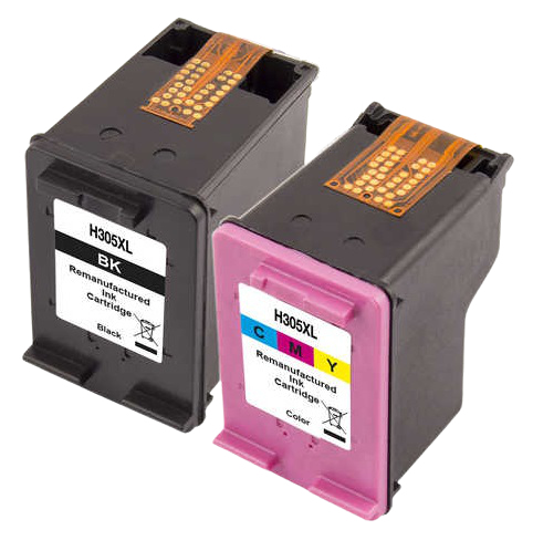 Peach PI300-954 toner cartridge 2 pc(s) Compatible Black, Cyan, Magenta, Yellow