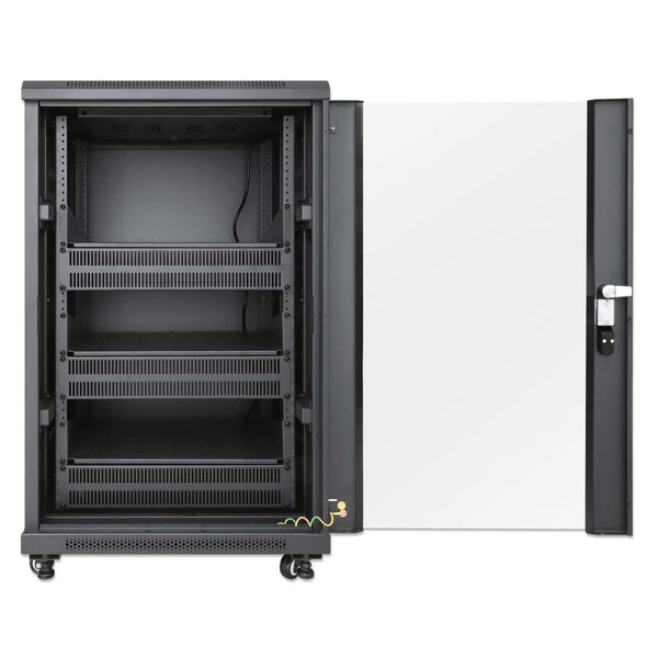 Intellinet Pro Line Network Cabinet with Integrated Fans, 18U – image 4