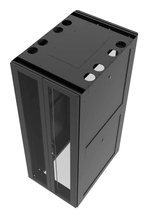 Vertiv GL42UG2EZ-3042-B-MSS rack cabinet 42U Floor mounted rack Black – image 2