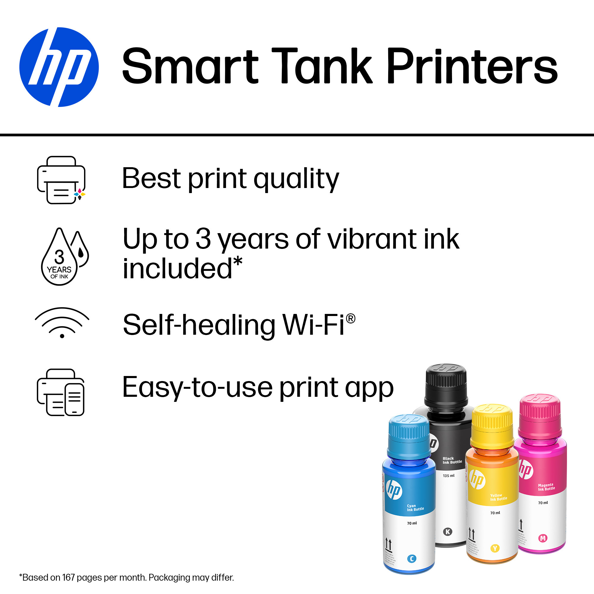 HP Smart Tank 210 Printer – image 4