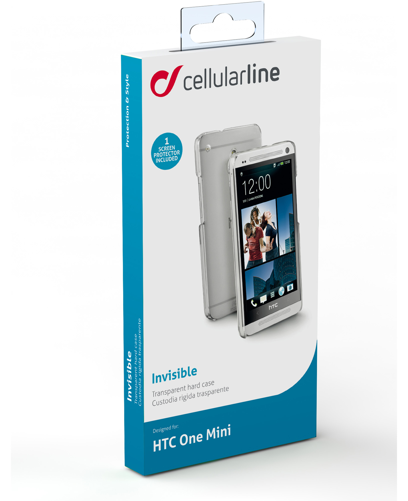 Cellularline Invisible One Mini- Transparent – image 3