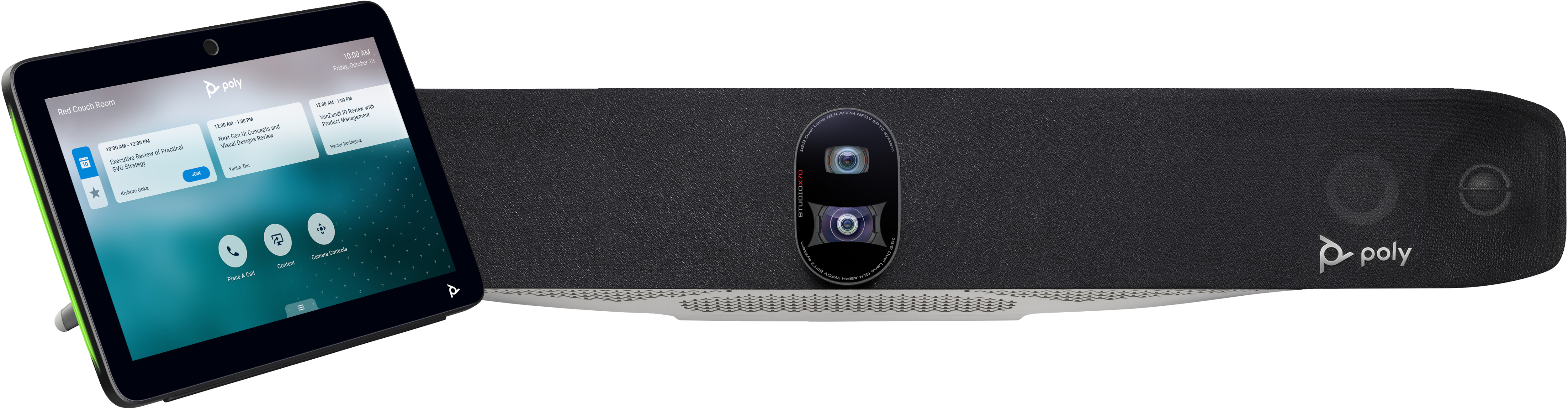 Poly Studio X70 All-In-One Video Bar con kit controller TC10