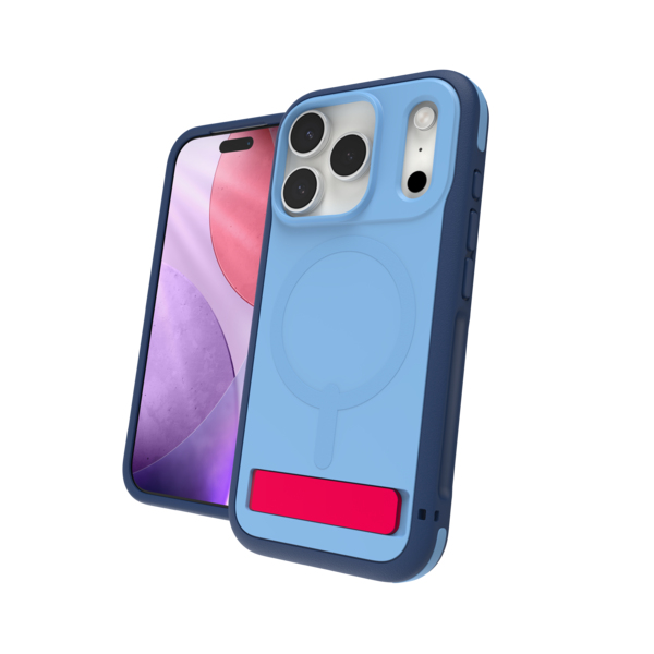 ZAGG Sedona Snap Kickstand coque de protection pour téléphones portables 16 cm (6.3") Housse Bleu