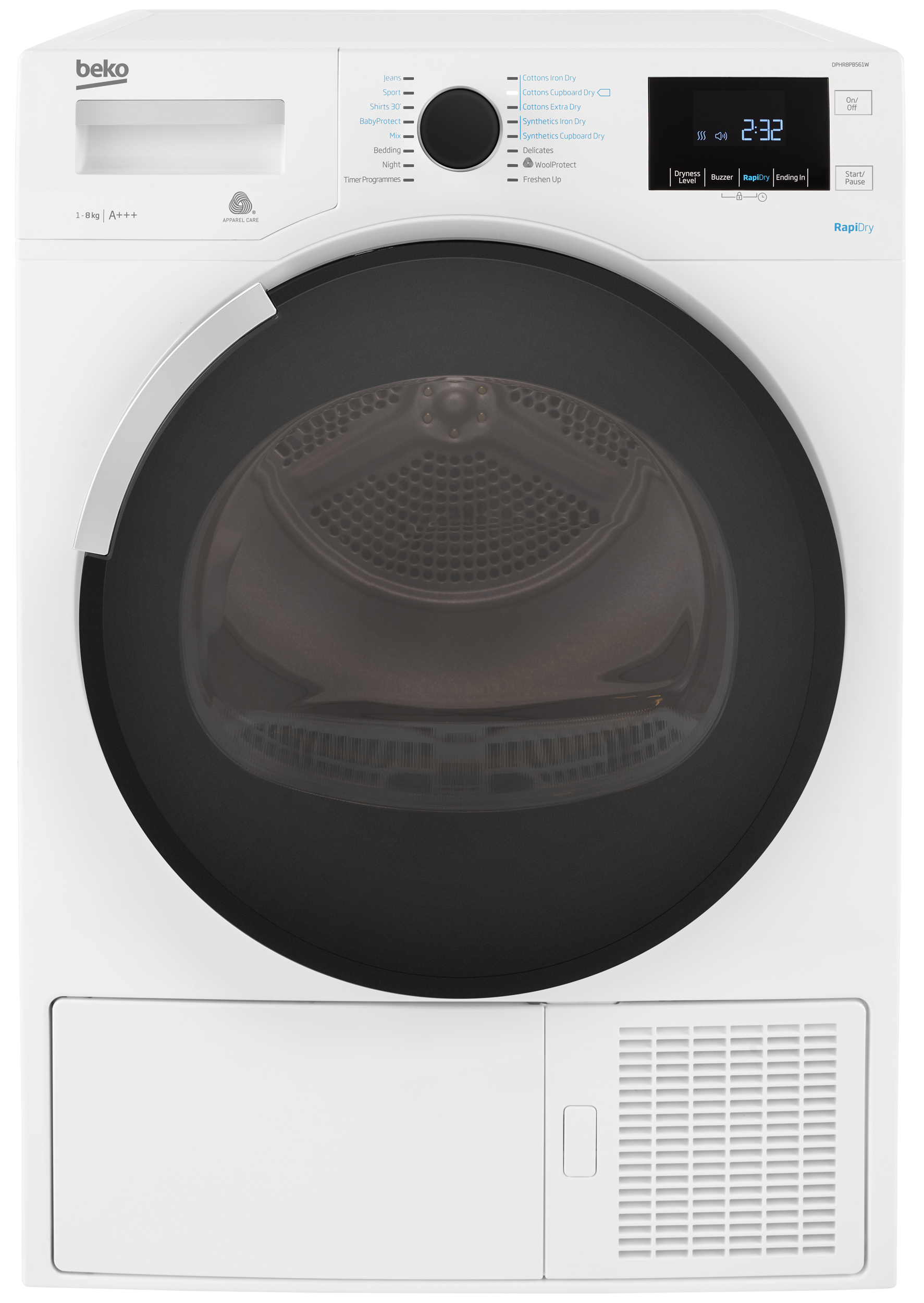 Beko DPHR8PB561 tumble dryer Freestanding Front-load – image 5