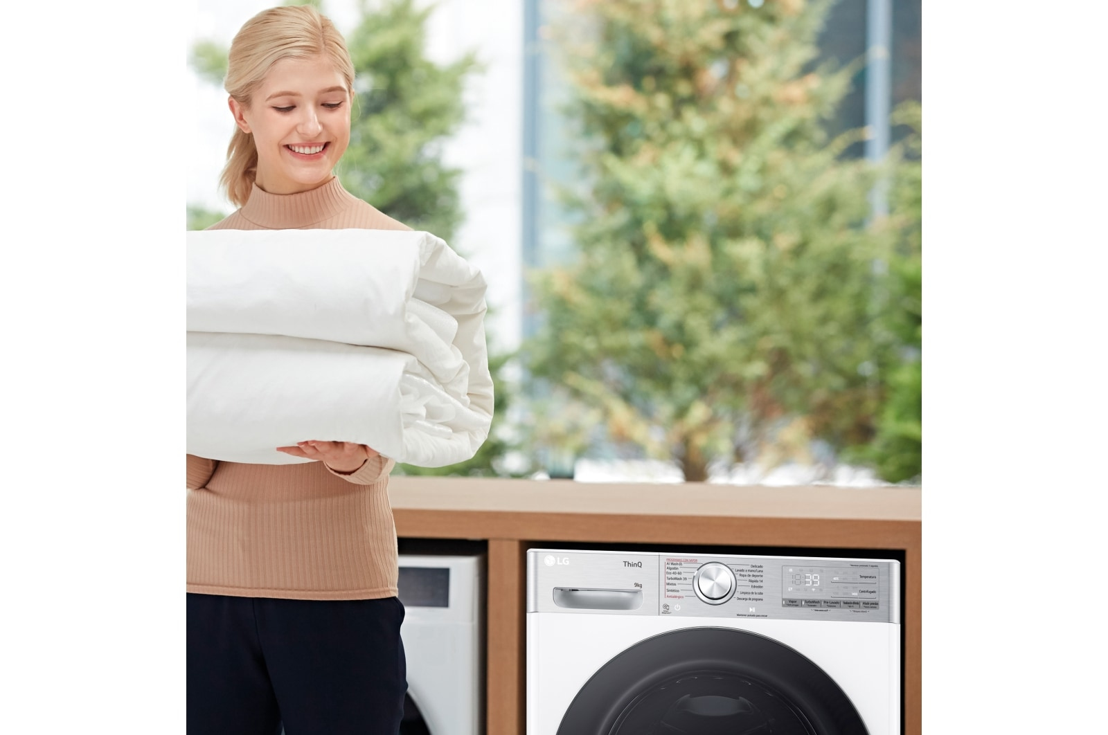 LG F4WR9009A2W washing machine Front-load – image 7