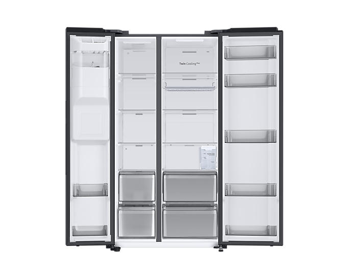 Samsung RS68A8530B1 side-by-side refrigerator Freestanding Black – image 5