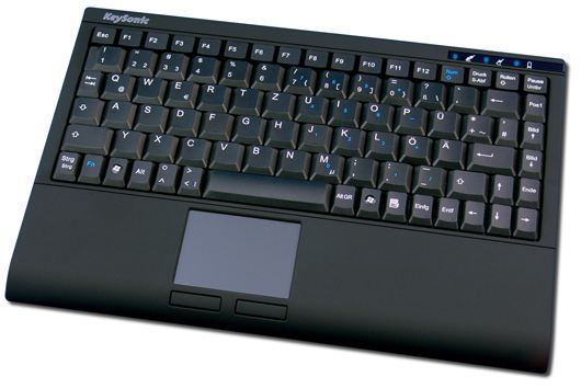 KeySonic ACK-540RF+ keyboard RF Wireless German Black