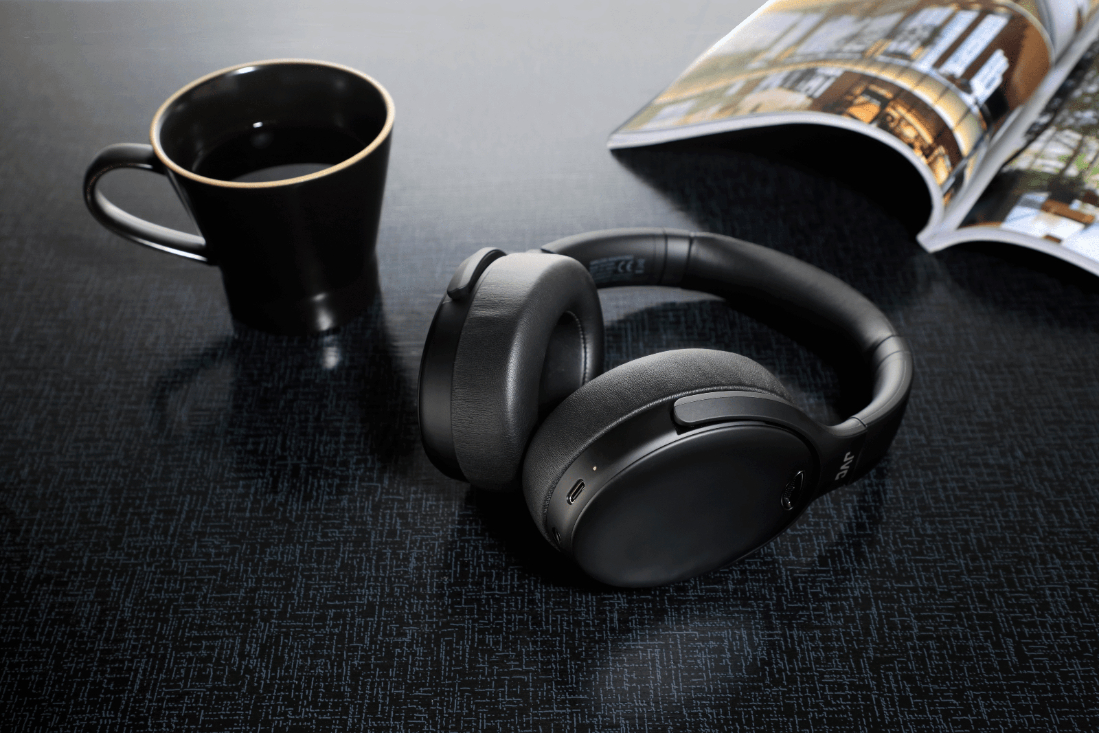 JVC HA-S100N ANC Over Eear Headphones Black image 13